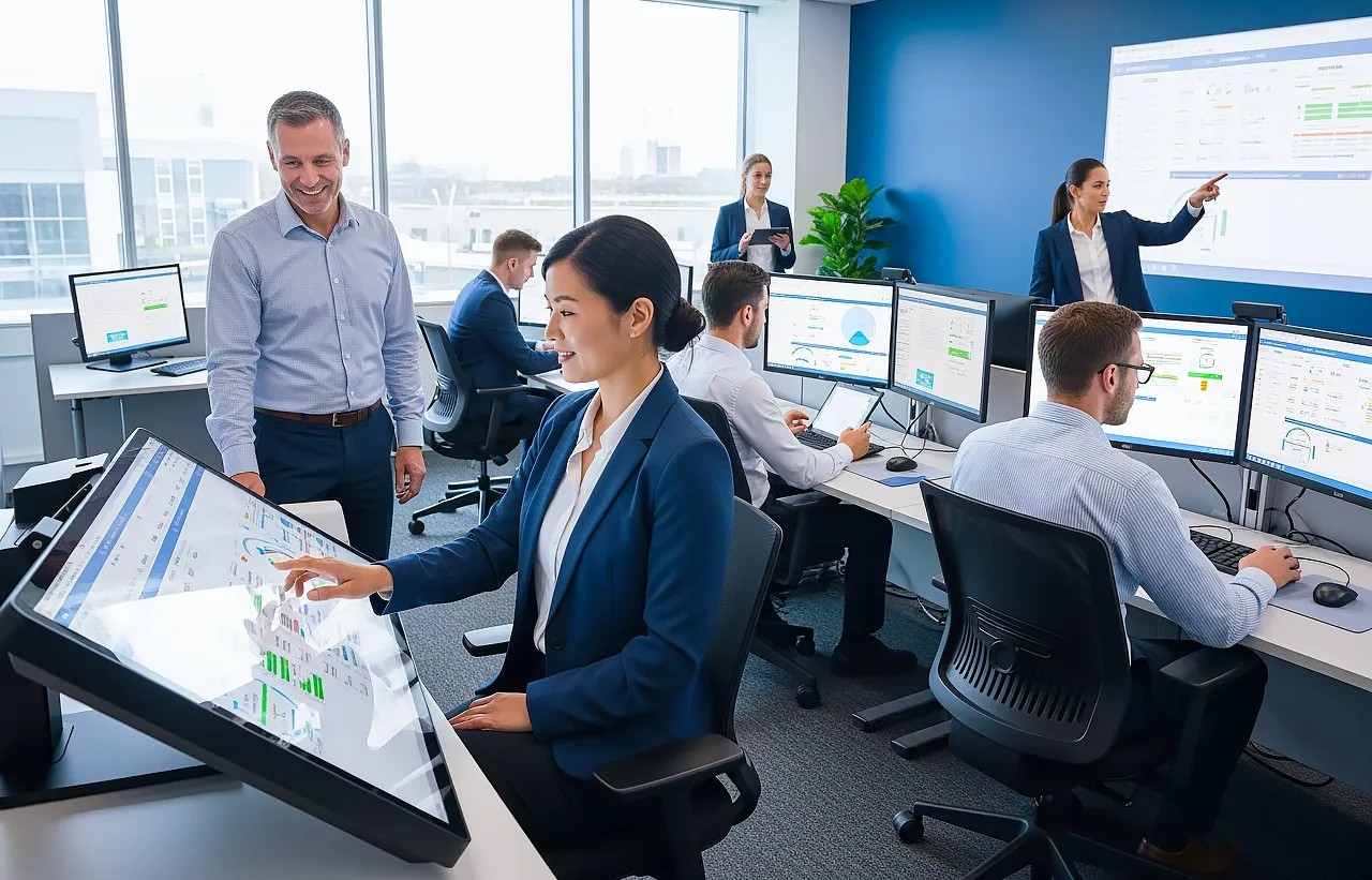 Employee training for AI and automation in modern operations